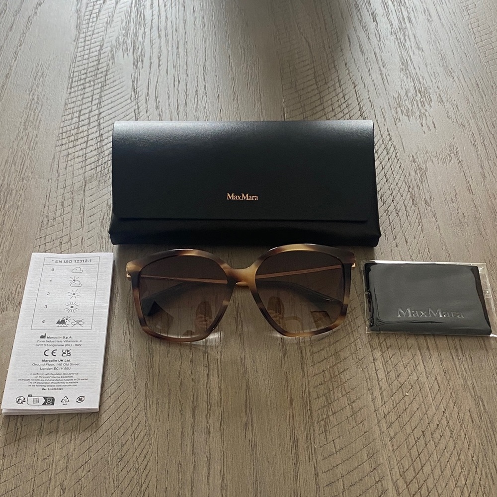 MaxMara Brown Sunglasses